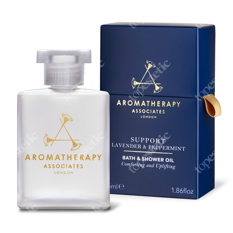 Aromatherapy Associates Support Lavender &amp; Peppermint Bath &amp; Shower Oil Lawendowo-miętowy olejek do kąpieli 55 ml