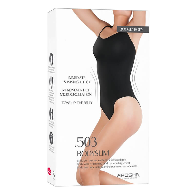 Arosha .503 Body Slim z Dermofibry® Bio Infrared Body rozmiar XL/XXL (kolor czarny)