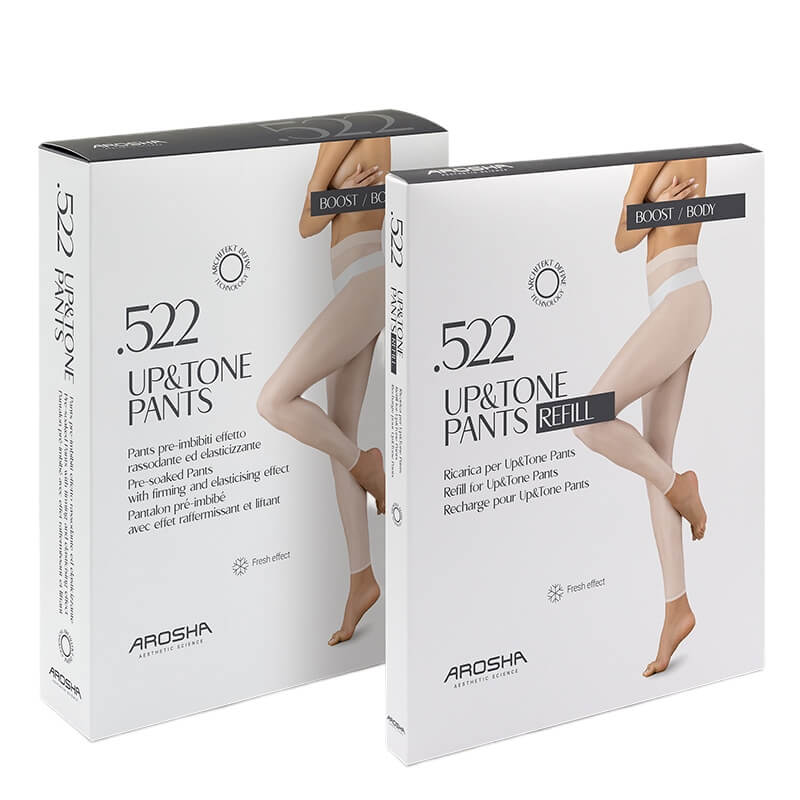 Arosha .522 Up And Tone Pants Leginsy ujędrniające + aktywator rozmiar S/M 1 szt