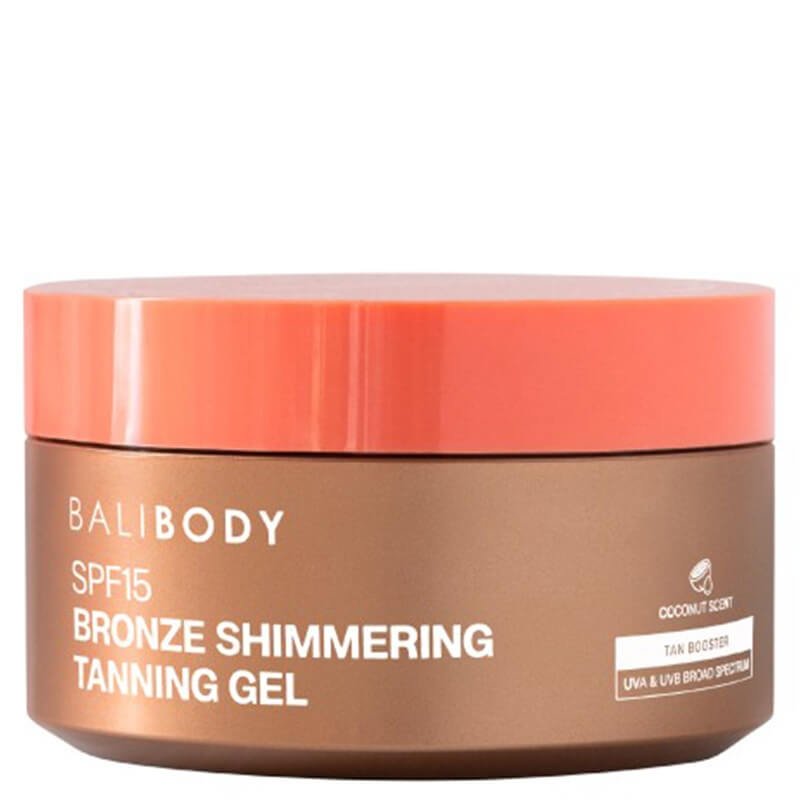 Bali Body Shimmering Tanning Gel SPF 15 Żel do opalania z efektem intensywnego blasku 150 ml