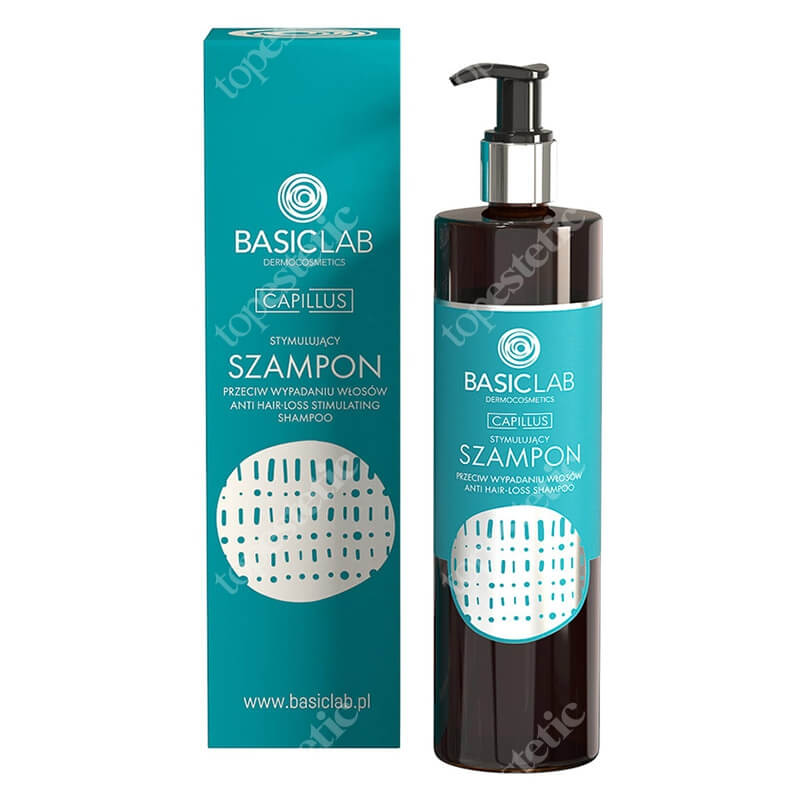 BasicLab Anti Hair Loss Shampoo Szampon przeciw wypadaniu włosów 300 ml