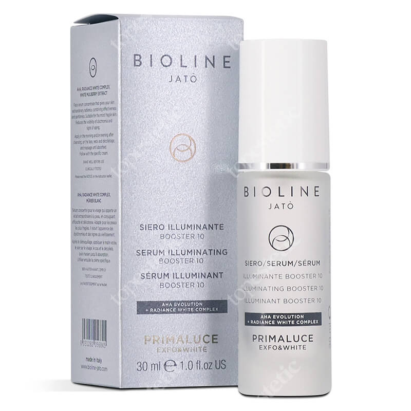 Bioline Jato Serum Illuminating Booster 10 Serum rozświetlające z kwasami AHA 30 ml