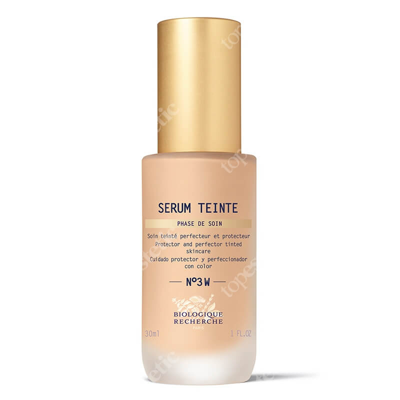Biologique Recherche Serum Teinte Serum o działaniu pielęgnacyjnym, nadające skórze delikatny kolor (nr 3W) 30 ml