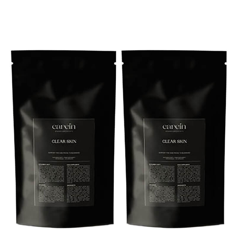 Carein Clear Skin - Refill x 2 ZESTAW Suplement diety - uzupełnienie 120 kaps x 2
