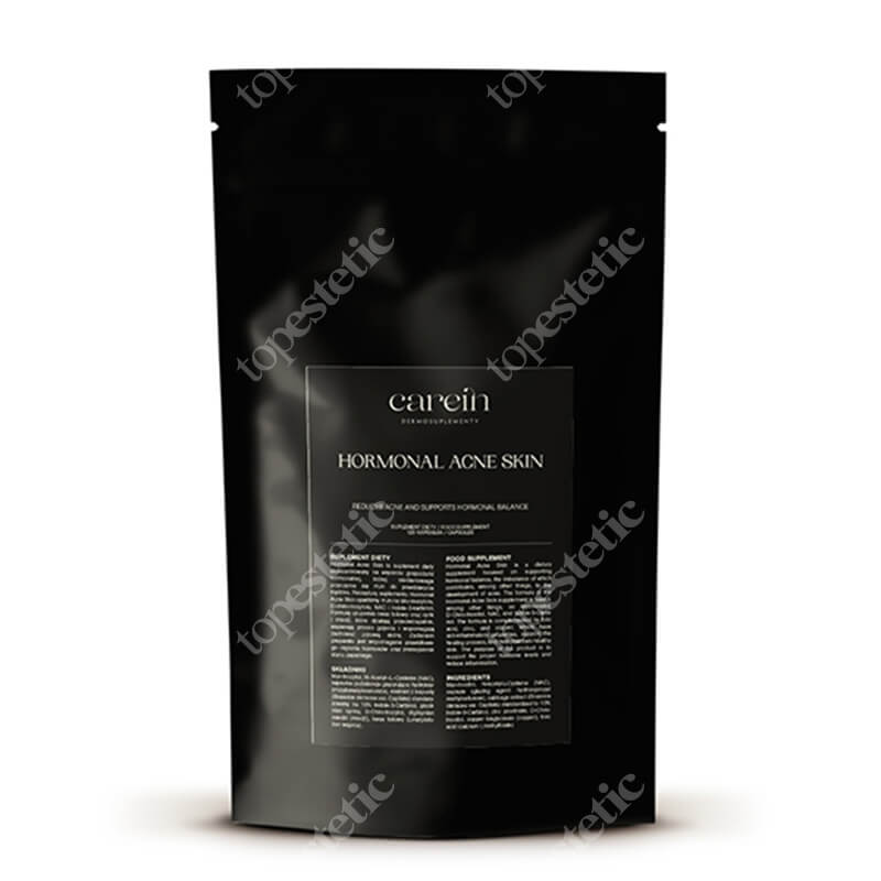 Carein Hormonal Acne Skin - Refill Kuracja 30 dni Gładka skóra bez trądziku hormonalnego - uzupełnienie 120 kaps