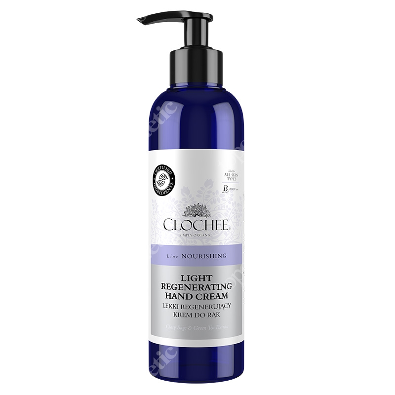 Clochee Light Regenerating Hand Cream Lekki regenerujący krem do rąk 250 ml