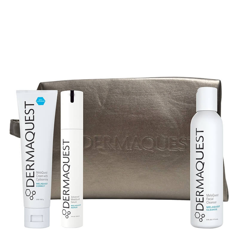 Dermaquest Spotless Skin ZESTAW Krem rozjaśniająco - detoksyfikujący 56,7 g + Serum rozjaśniająco - detoksyfikujące 26 ml + Żel do mycia twarzy rozjaśniająco - ła