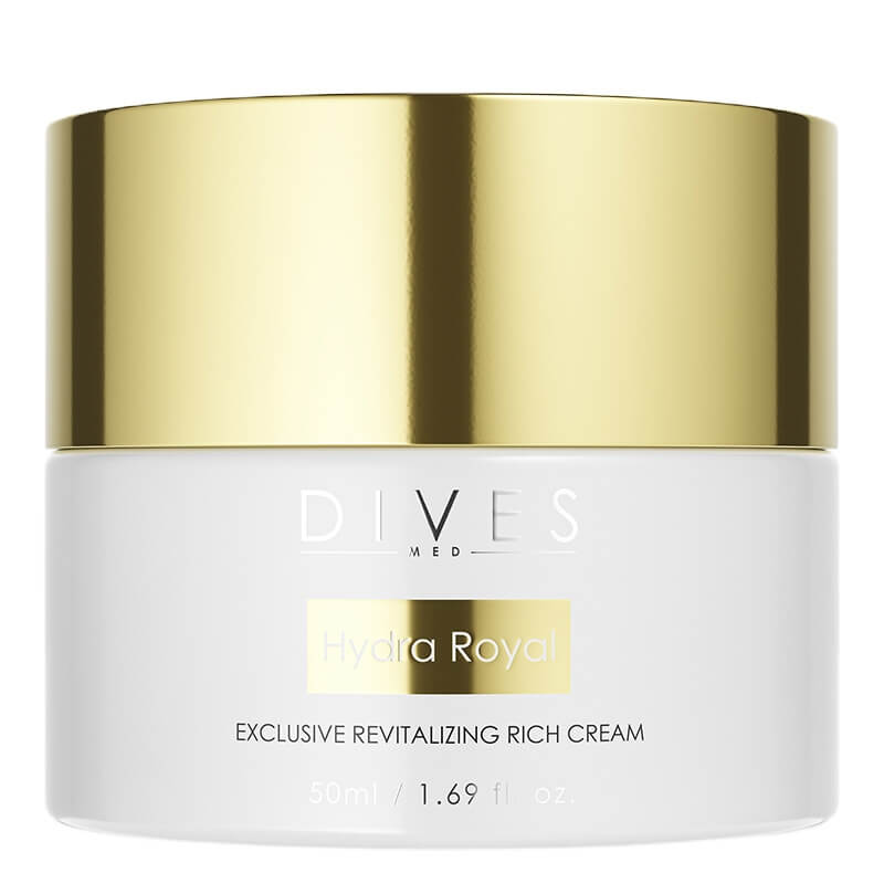 DIVES MED Hydra Royal Exclusive Revitalizing Rich Cream Luksusowy krem przeciwstarzeniowy o bogatej konsystencji 50 ml