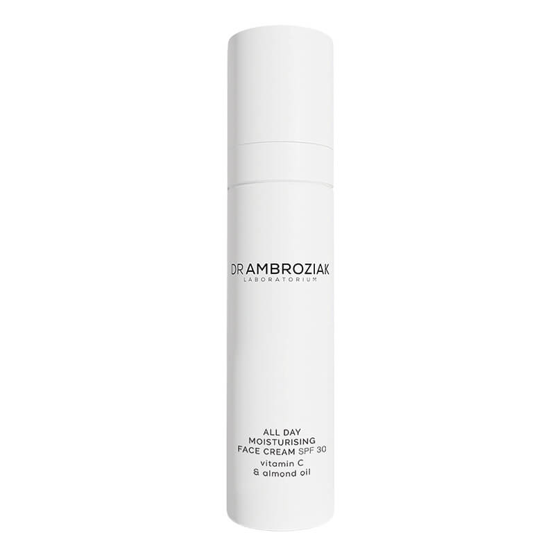Dr Ambroziak All Day Moisturizing Face Cream SPF 30 Krem nawilżający na dzień z witaminą C i olejem migdałowym 50 ml