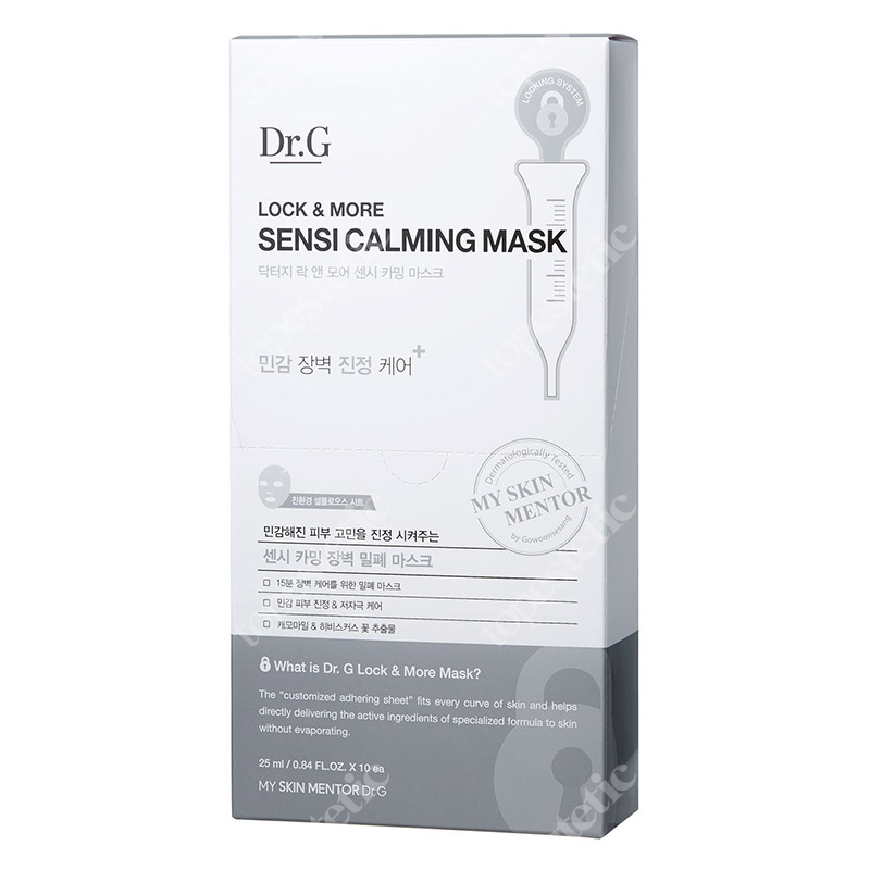 Dr G Lock&amp;More Sensi Calming Mask Maski w płachcie 10 szt.