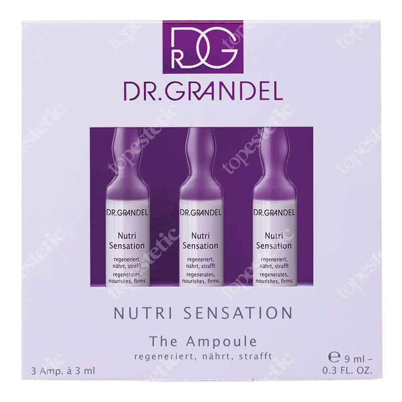 Dr Grandel The Ampoule Ampułka o działaniu odżywczym, regenerującym i ujędrniającym 3x3 ml