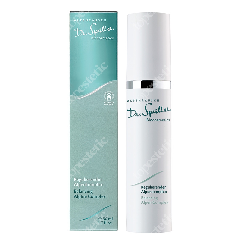 Dr Spiller Balancing Alpine Complex Balansujące serum z ekstraktem z ziół alpejskich oraz kwasem hialuronowym i cynkiem 50 ml