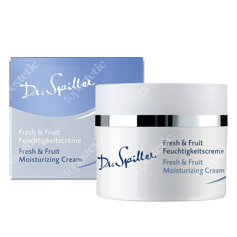 Dr Spiller Fresh &amp; Fruit Moisturizing Cream Krem z na bazie oleju z pestek moreli, alantoiną, pantenolem i kompleksem owocowych ekstraktów 50 ml