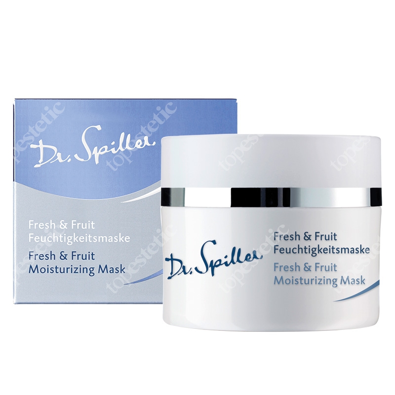 Dr Spiller Fresh &amp; Fruit Moisturizing Mask Żelowa maska z kompleksem ekstraktów z ananasa, papai, mango i pantenolem 50 ml