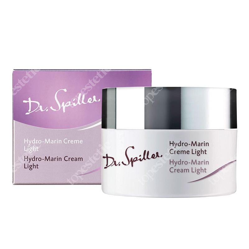 Dr Spiller Hydro Marin Cream Light Rewitalizujący krem z wyciągiem z alg Laminaria, kwasem hialuronowym, witamina E i C, 50 ml