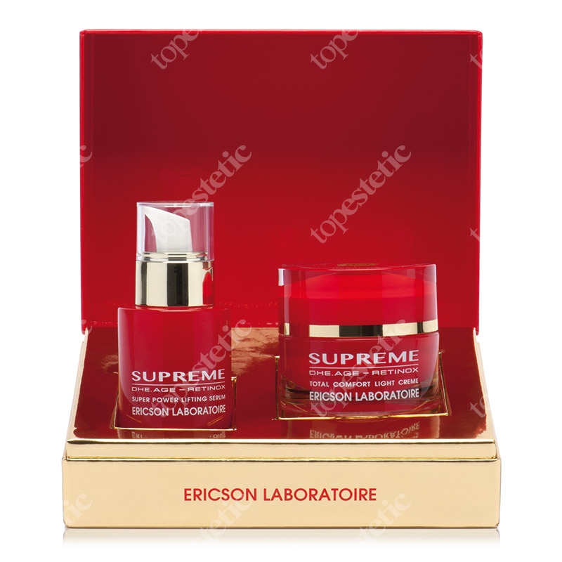 Ericson Laboratoire Total Comfort Light Cream + Super Lifting Serum ZESTAW Krem regenerujący 50 ml + Serum 30 ml