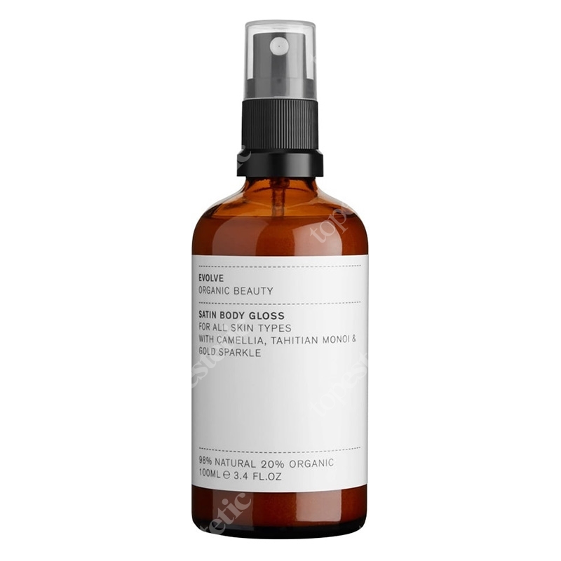 Evolve Organic Satin Body Gloss Satynowy blask ciała 100 ml