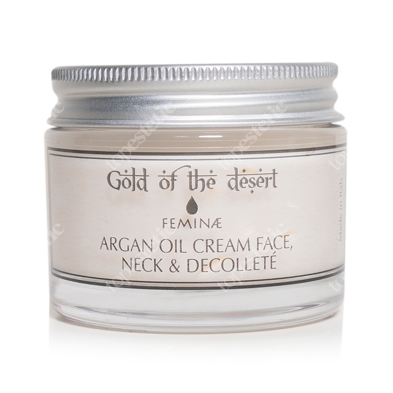 Feminae Argan Oil Cream Face Neck &amp; Decollete Krem na twarz, szyję i dekolt z olejem arganowym 50 ml