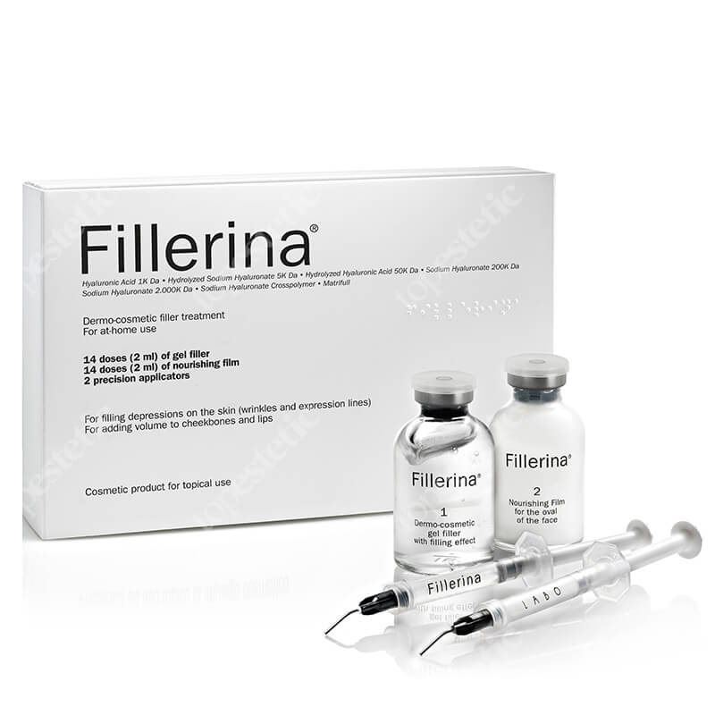 Fillerina Dermocosmetic Filler Treatment Step 1 Dermokosmetyczna kuracja wypełniająca zmarszczki - stopień 1 2 x 30 ml