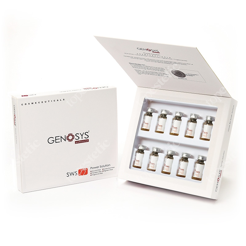 Genosys Skin Depigmenting &amp; Whitening Solution SWS Koktajl wybielający, regulujący hiperpigmentację SWS 10x2 ml