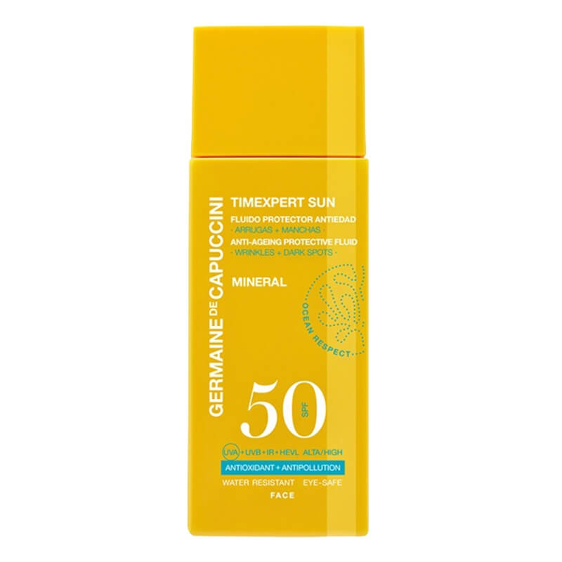Germaine de Capuccini Mineral Anti Aging Protective Fluid SPF 50 Mineralna emulsja przeciwstarzeniowa SPF 50 50 ml