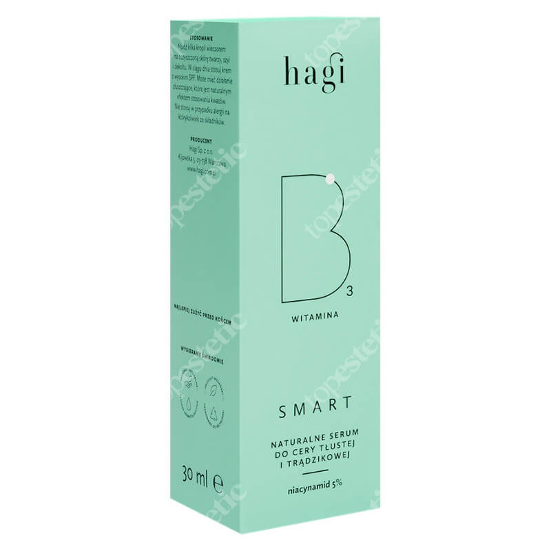 Hagi Serum do Twarzy z Niacynamidem i Kwasem Salicylowym Serum do cery tłustej i trądzikowej 30 ml