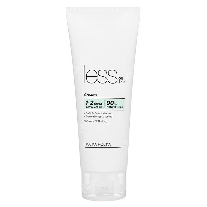 Holika Holika Less on Skin Cream Nawilżający krem do skóry wrażliwej 100 ml