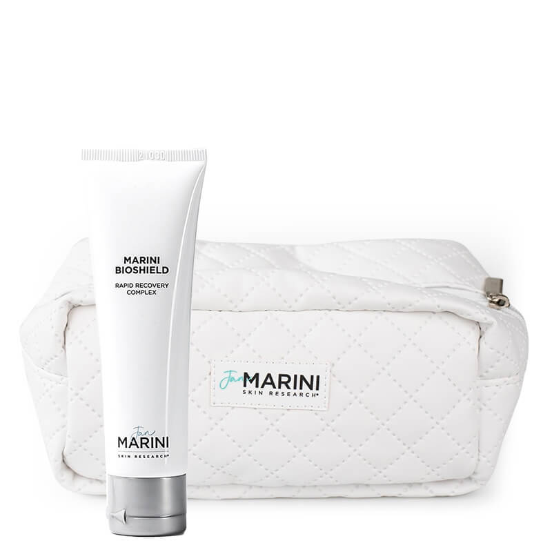 Marini SkinSolutions Marini BioShield + Kosmetyczka Jan Marini Gratis !! ZESTAW Regenerujący krem ochronny 57 g