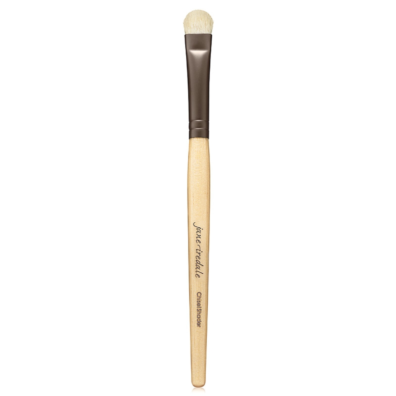 Jane Iredale Chisel Shader Brush Pędzel doskonały do nakładania cieni na płaskich powierzchniach