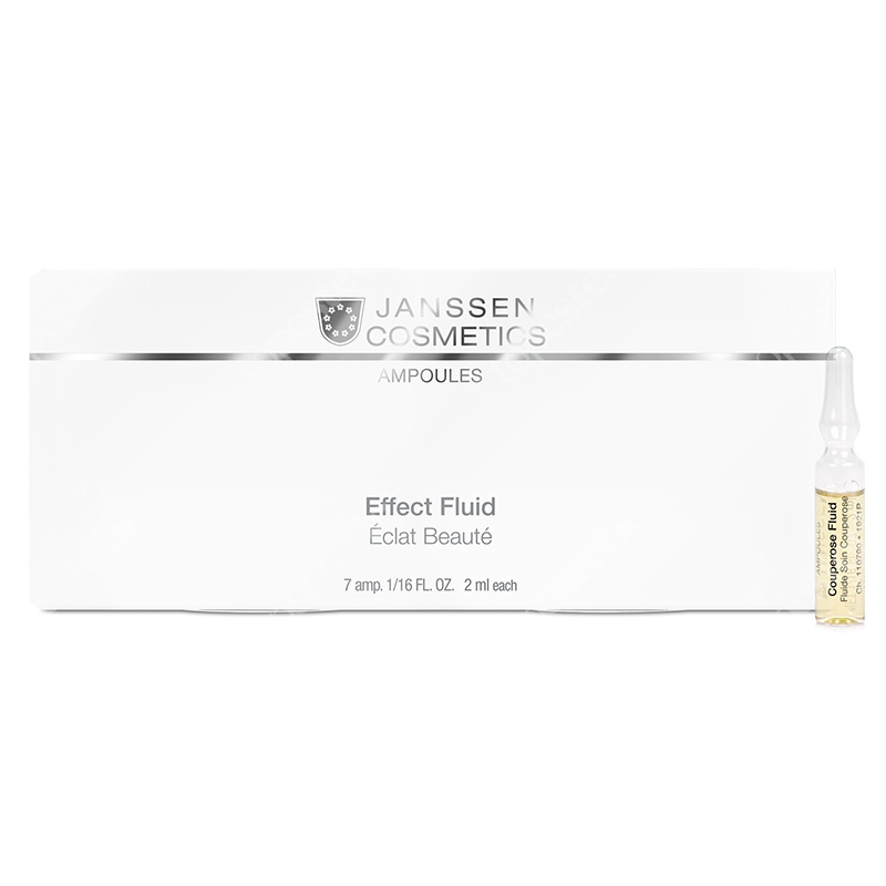 Janssen Cosmetics Couperose Fluid Ampułka dla skóry wrażliwej, naczyniowej 7x2 ml