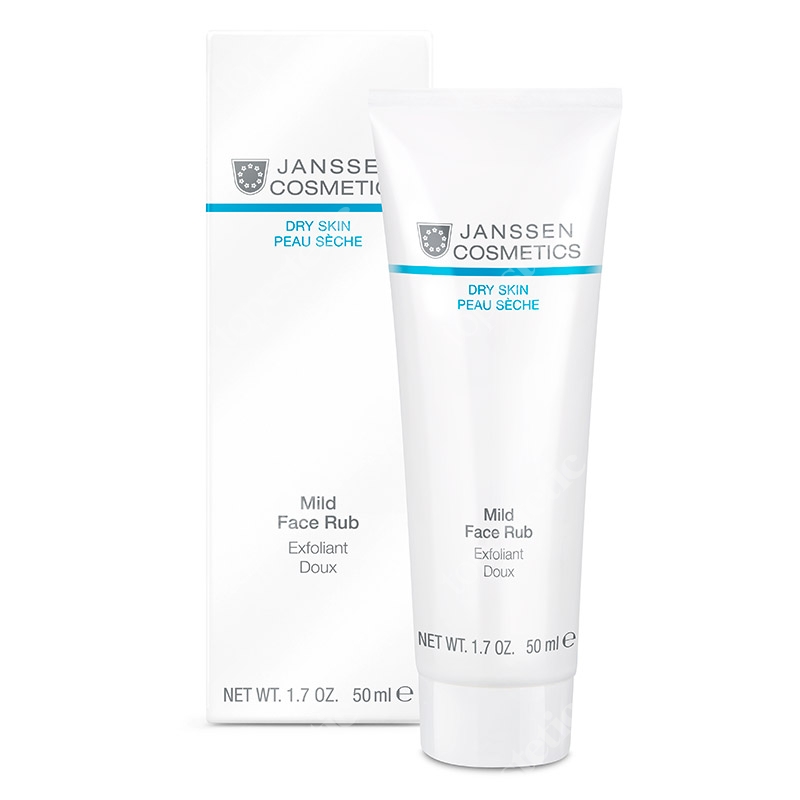 Janssen Cosmetics Mild Face Rub Łagodny peeling z perełkami wosku jojoba 50 ml