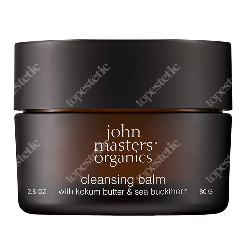 John Masters Organics Cleansing Balm - Kokum Butter &amp; Sea Buckthorn Balsam oczyszczający z masłem kokum i rokitnikiem 80 g