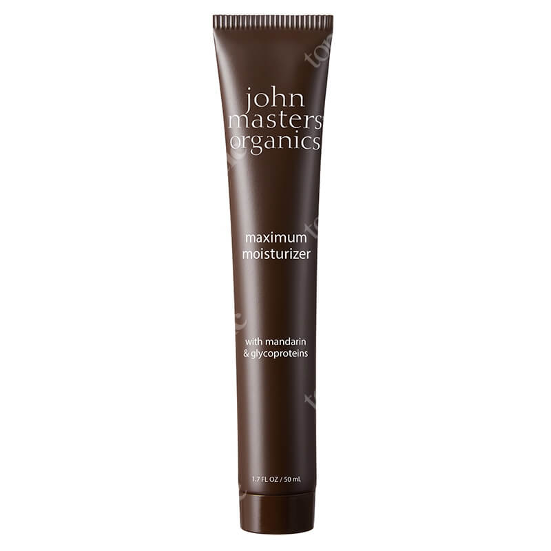 John Masters Organics Maximum Moisturizer - Mandarin &amp; Glycoproteins Krem nawilżający z mandarynką i glikoproteinami 50 ml