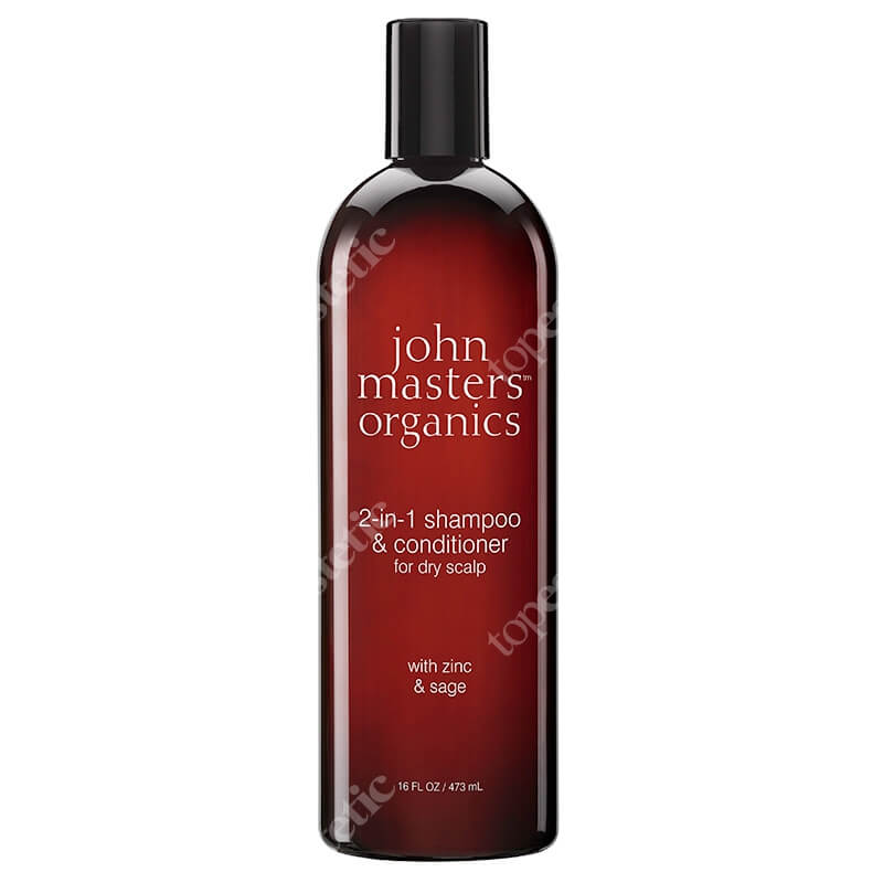 John Masters Organics Zinc &amp; Sage Shampoo With Conditioner Cynk i szałwia - szampon z odżywką do suchej skóry głowy 473 ml