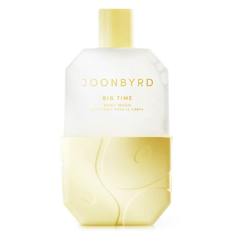 Joonbyrd Big Time Body Wash Energetyzujący żel pod prysznic o nutach zapachowych piżma, brzoskwini, banana, kakao i fasoli tonka 350 ml