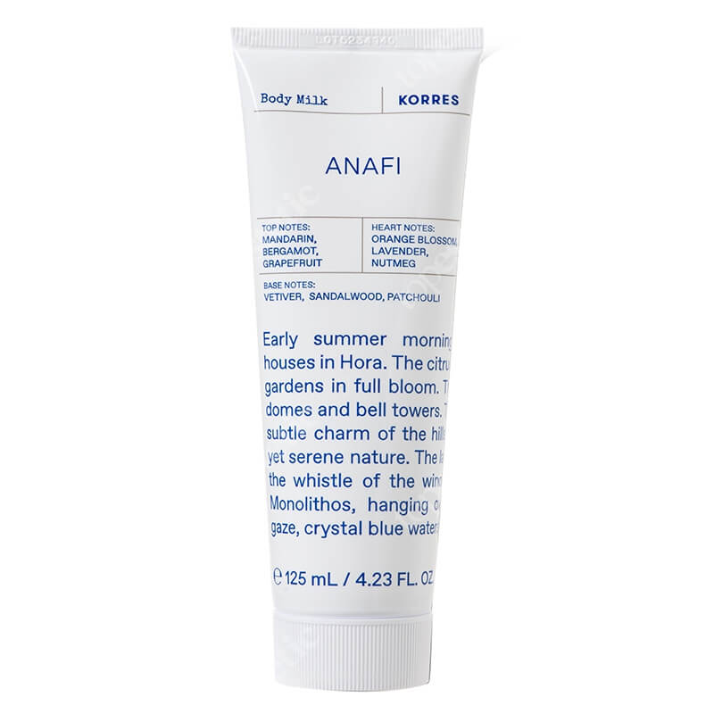 Korres Anafi Body Milk Mleczko do ciała 125 ml