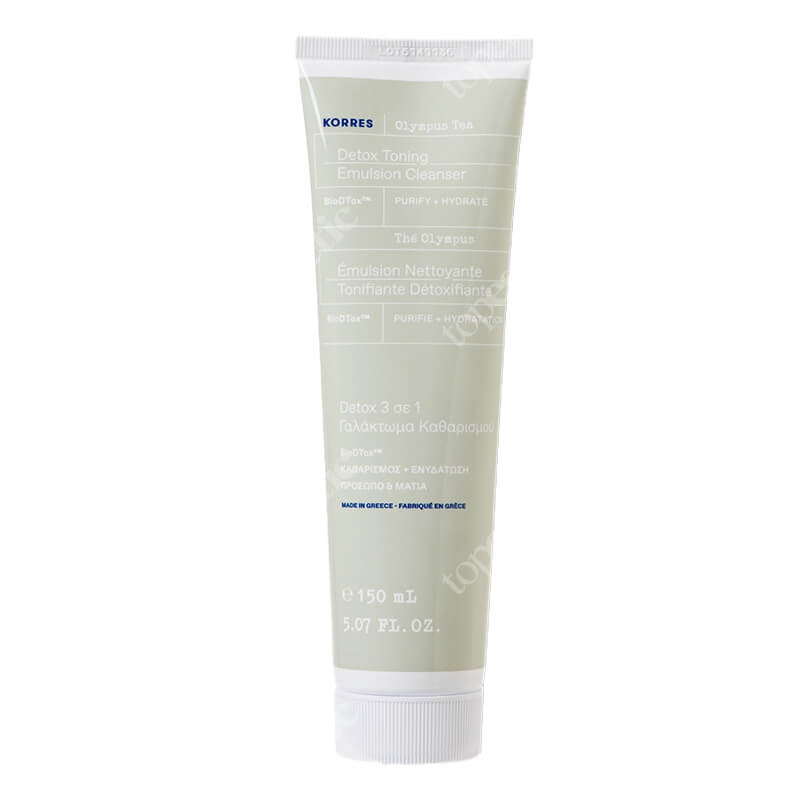 Korres Detox Toning Emulsion Cleanser Emulsja oczyszczająca 3w1 150 ml