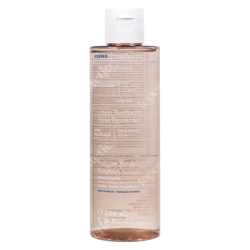 Korres Pore Refining Toner Tonik do twarzy z granatem 200 ml