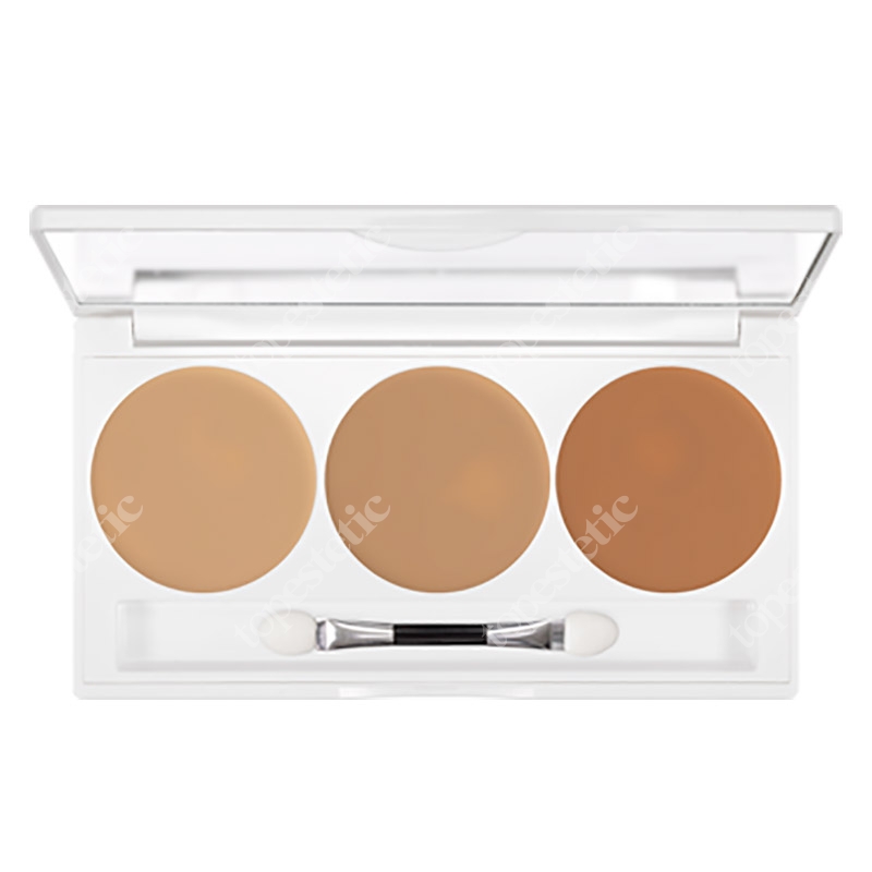 Kryolan Dermacolor Camouflage Creme Paleta 3 kol. kamuflaży (kolor DC3) 10 g