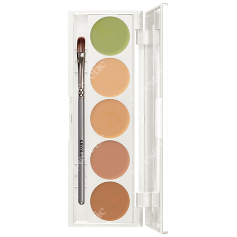 Kryolan Dermacolor Camouflage Creme Paleta 5 kol. kamuflaży (kolor DQ4) 15 g