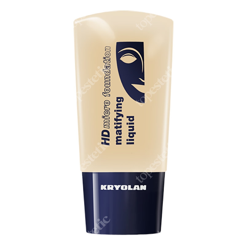 Kryolan HD Micro Foundation Matifying Liquid Podkład matujący HD (kolor 430) 30 ml
