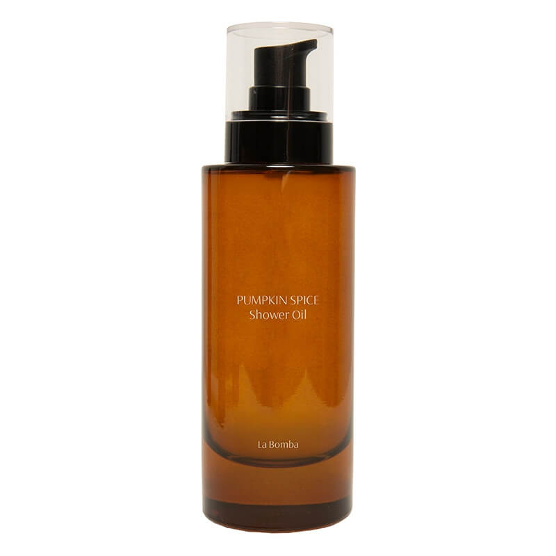 La Bomba Pumpkin Spice Shower Oil Olejek pod prysznic o zapachu cynamonu, jałowca i wanilii z nutą pomarańczy 100 ml