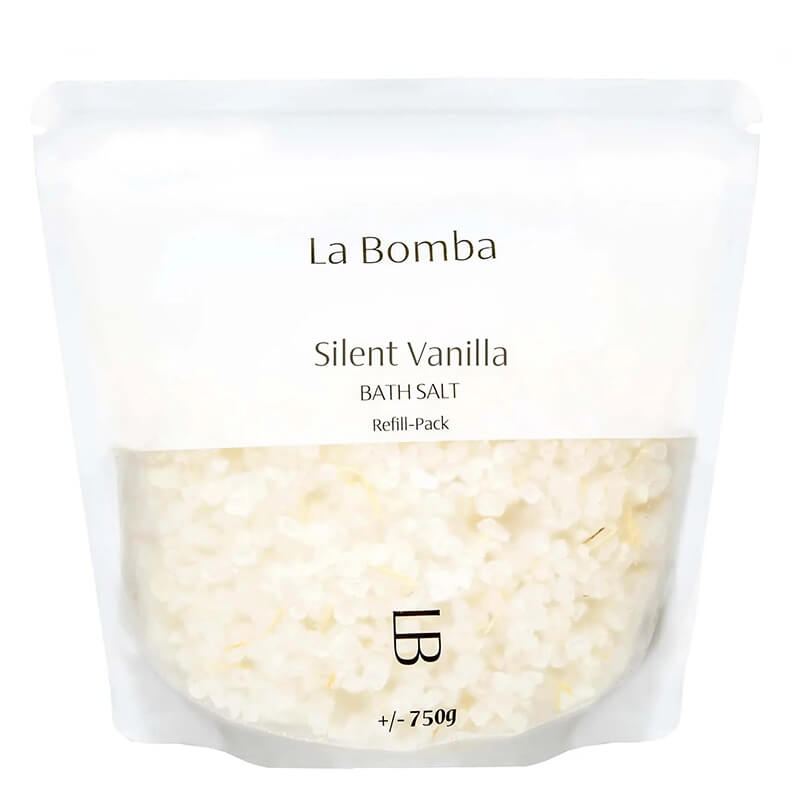 La Bomba Silent Vanilla Refill Pack Sól do kąpieli - uzupełnienie 750 g