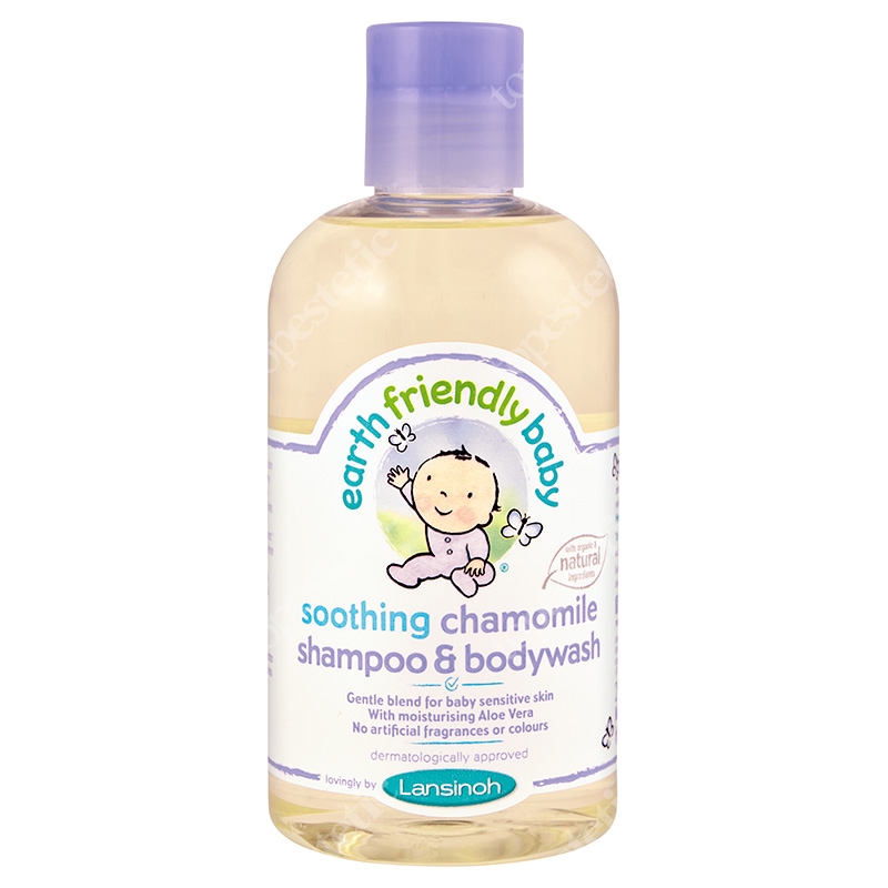 Lansinoh Soothing Chamomile Shampoo &amp; Bodywash Rumiankowy szampon i płyn myjący 250 ml