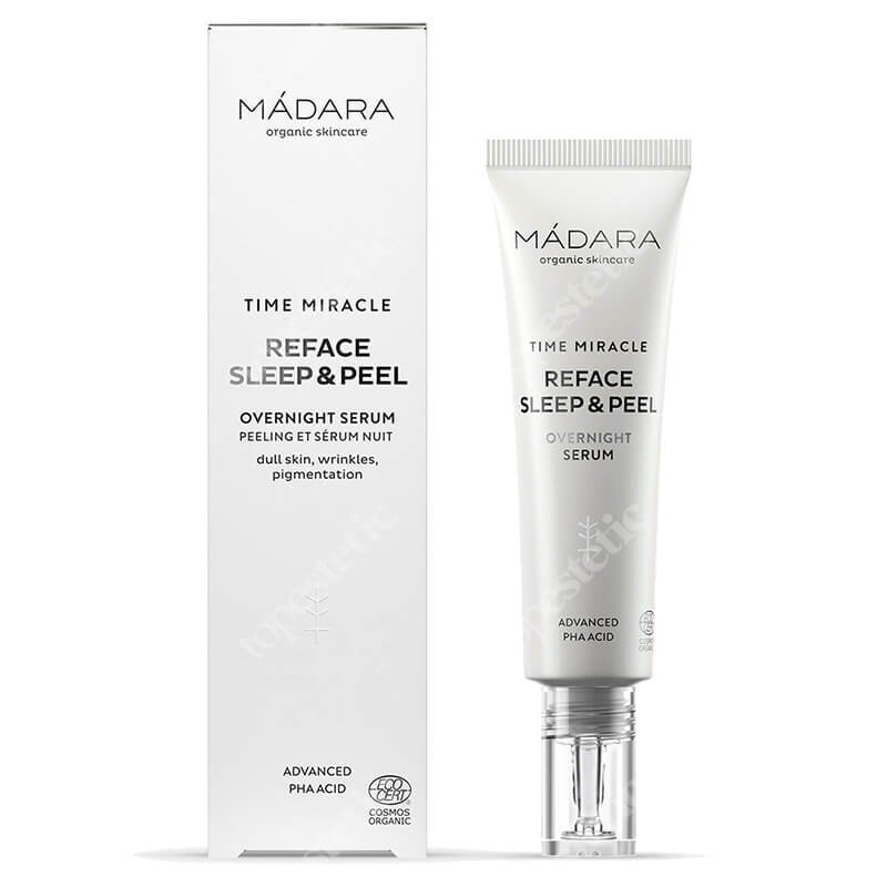 Madara Time Miracle Reface Sleep &amp; Peel Złuszczające serum na noc 30 ml