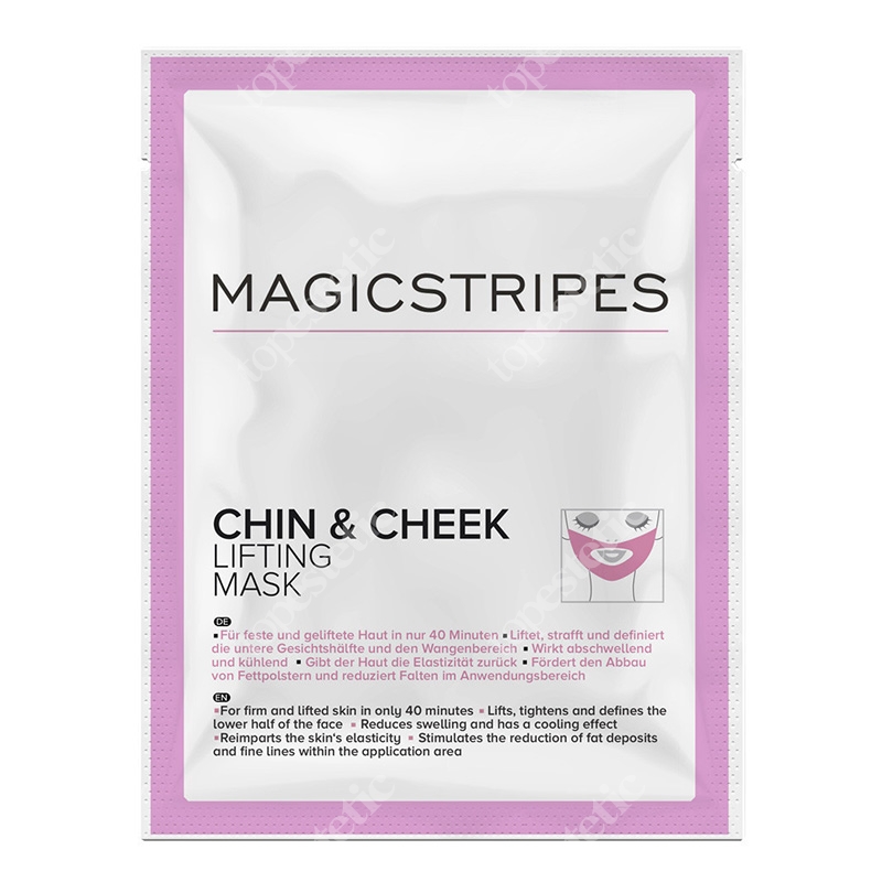 Magicstripes Chin &amp; Cheek Lifting Mask Maseczka liftingująca policzki i podbródek 1 szt.