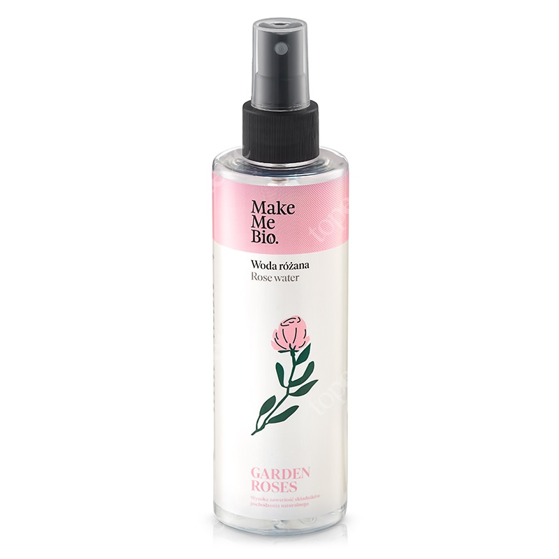 Make Me Bio Woda Różana Hydrolat z róży damasceńskiej - działa tonizująco i odżywczo 200 ml