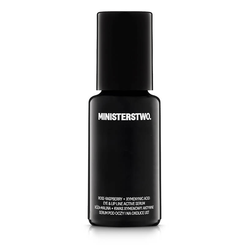 Ministerstwo Dobrego Mydła Róża - Malina + Kwas Xymenowy Serum pod oczy i na okolice ust 15 ml