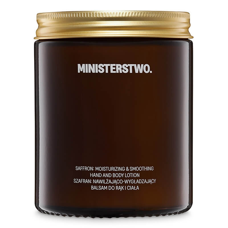 Ministerstwo Dobrego Mydła Szafran Odżywczy balsam do ciała 160 ml