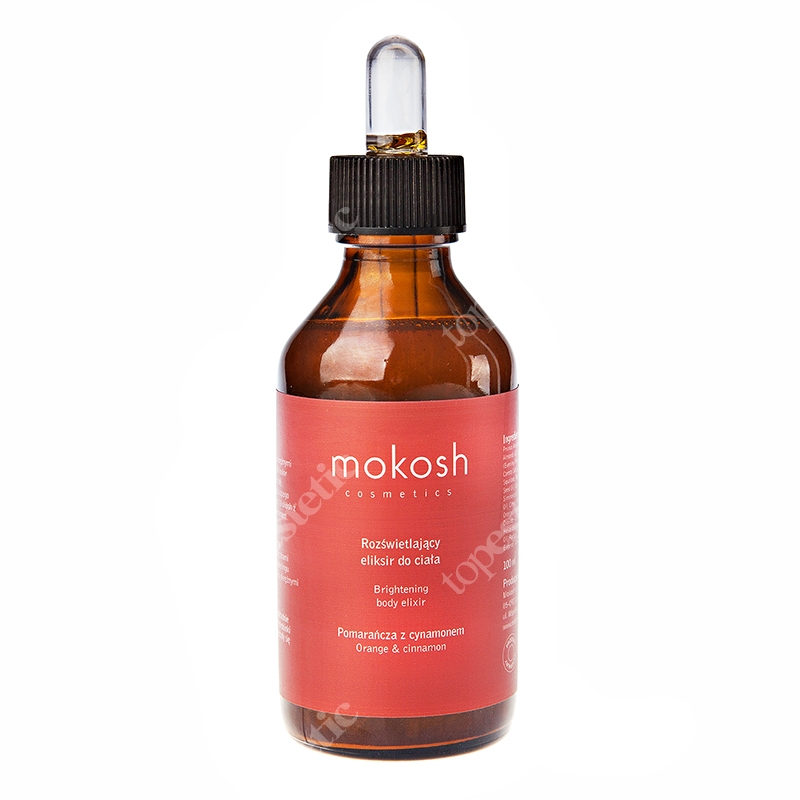 Mokosh Brightening Body Elixir Orange&amp;Cinnamon Rozświetlający eliksir do ciała - Pomarańcza z cynamonem 100 ml